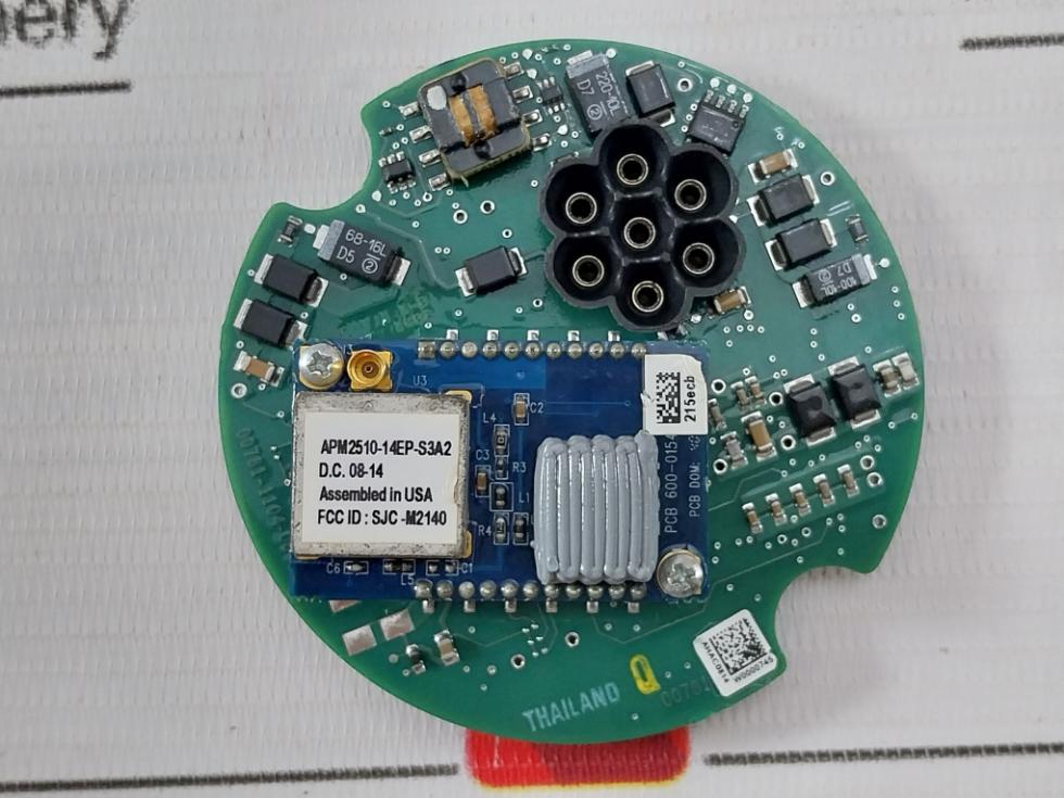 Rosemount Pwb 00781-1104-0005 Printed Circuit Board Rev.1 Ahac0814