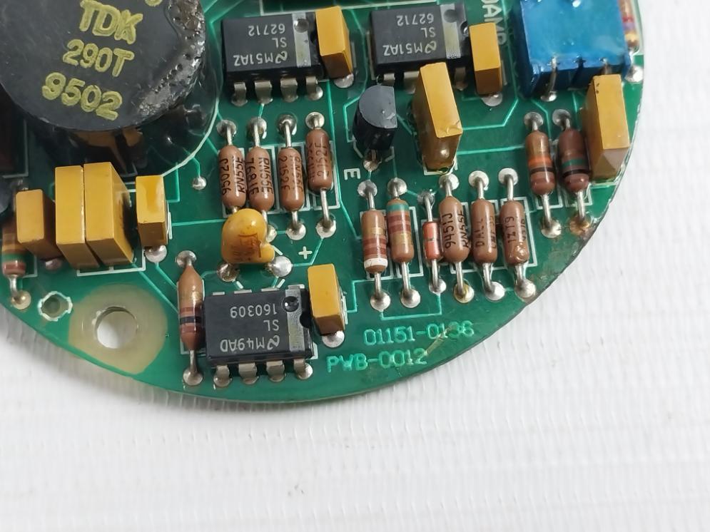 Rosemount Pwb 01151-0136-0012 Pressure Transmitter Amplifier Board