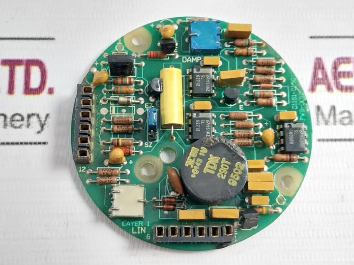 Rosemount Pwb 01151-0136-0012 Pressure Transmitter Amplifier Board