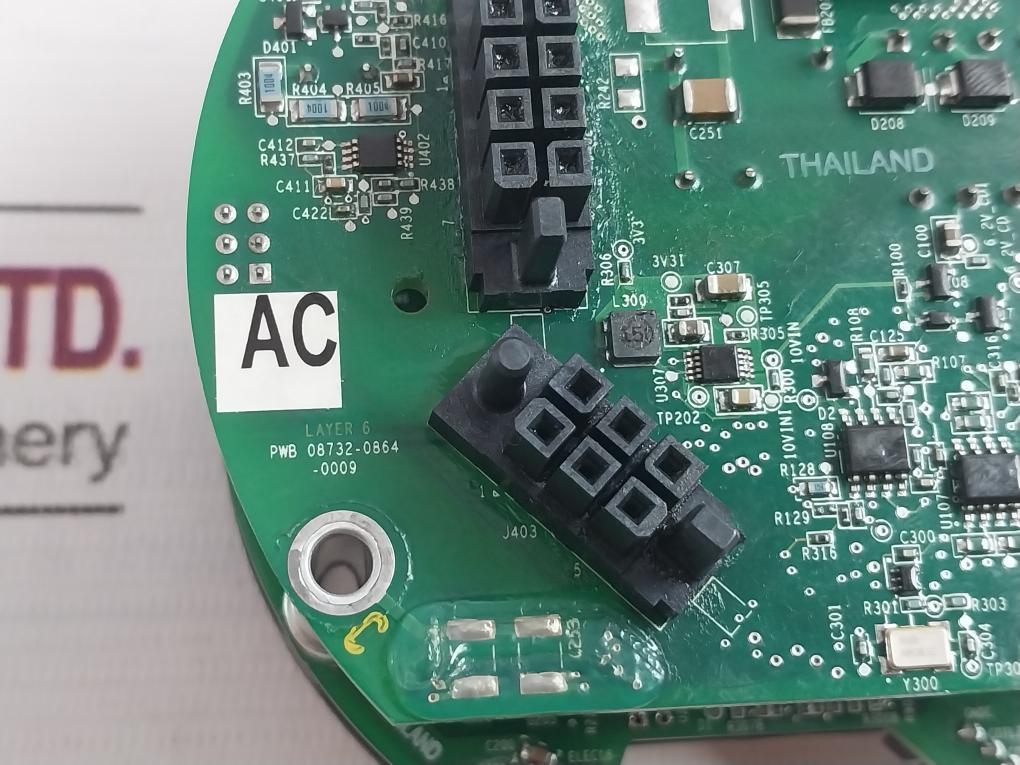 Rosemount Pwb 08732-0867-7 Ac Power Pcb Board For Transmitter 94V-0 Amad1317