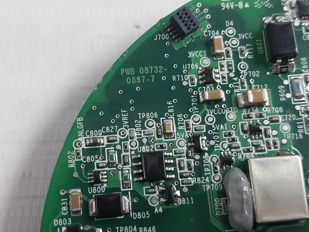 Rosemount Pwb 08732-0867-7 Electromagnetic Flow Meter Display 94V