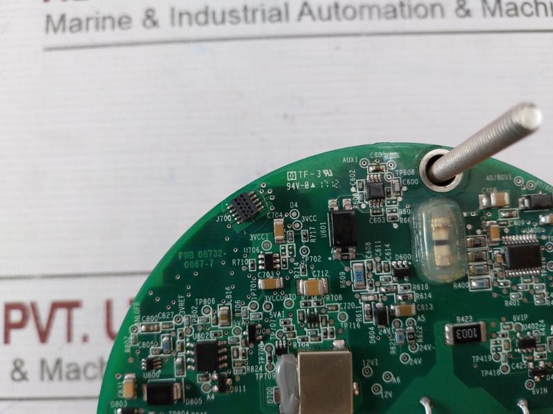 Rosemount Pwb 08732-0867-7 Electromagnetic Flow Meter Display Rev 5.4.5 Ahab1917