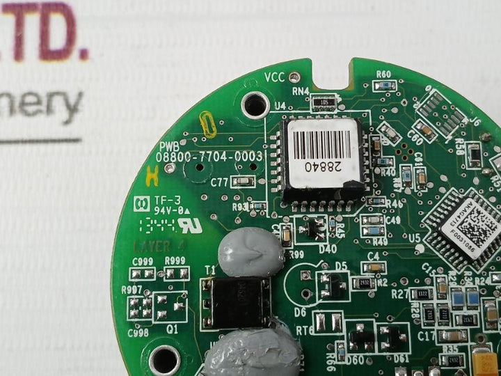 Rosemount Pwb 08800-7704-0003 Printed Circuit Board Module 94V-0