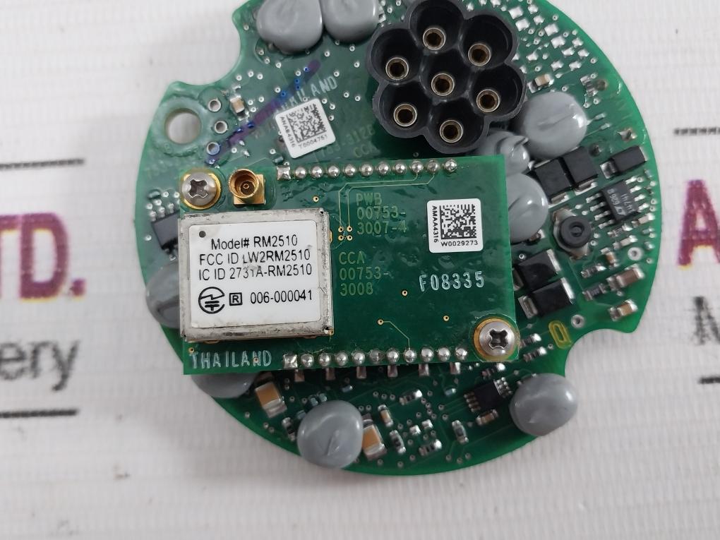 Rosemount Pwb 753-3127-0002 Printed Circuit Board 753-3128 Cca