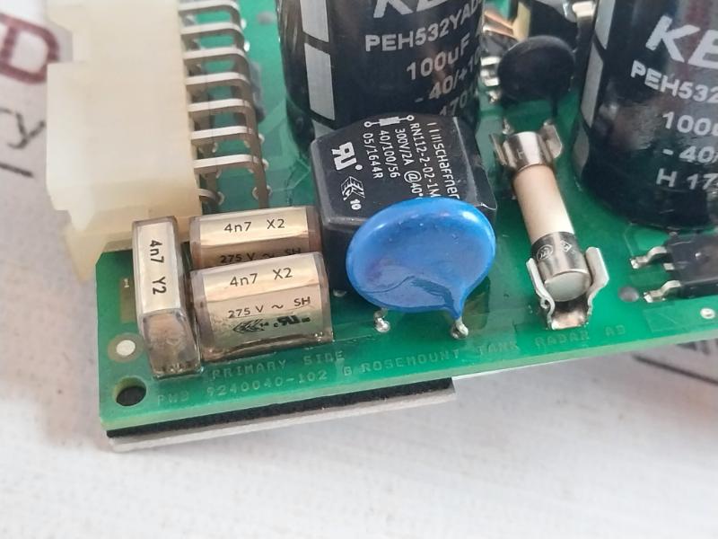 Rosemount Pwb 9240040-102 B Printed Circuit Board 400Ma Ac 250V
