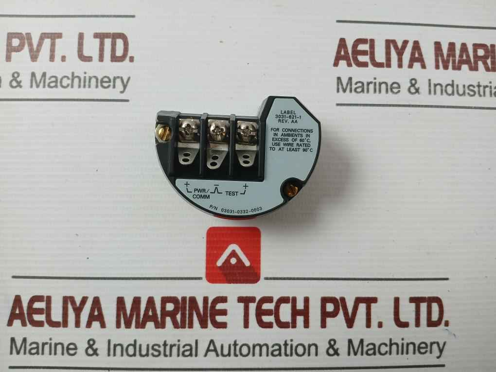 Rosemount Rev-aa Terminal Block 03031-0332-0003