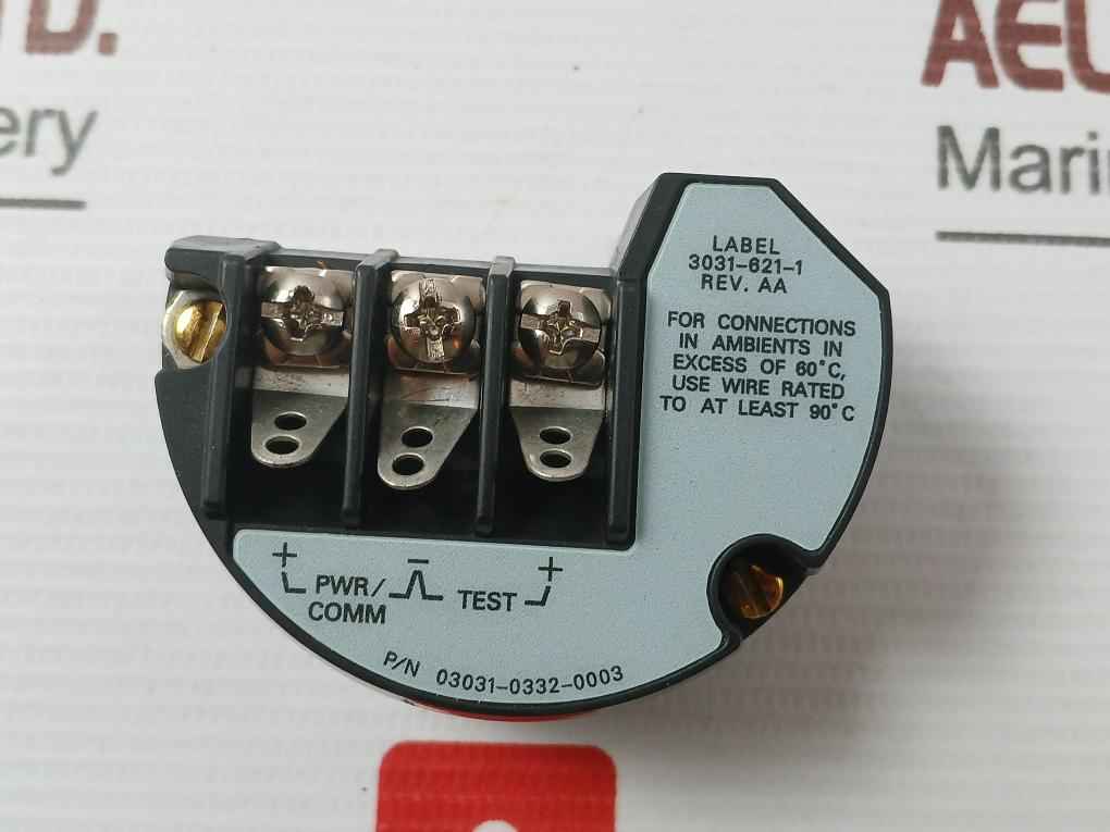 Rosemount Rev-aa Terminal Block 03031-0332-0003