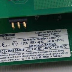 Rosemount Tankradar Rtg 3930 Tank Gauging System 100-240Vac 50-60Hz Ip67 80W