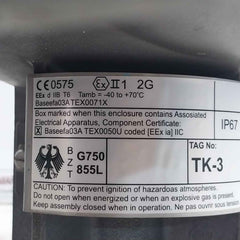 Rosemount Tankradar Rtg 3930 Tank Gauging System 100-240Vac 50-60Hz Ip67 80W