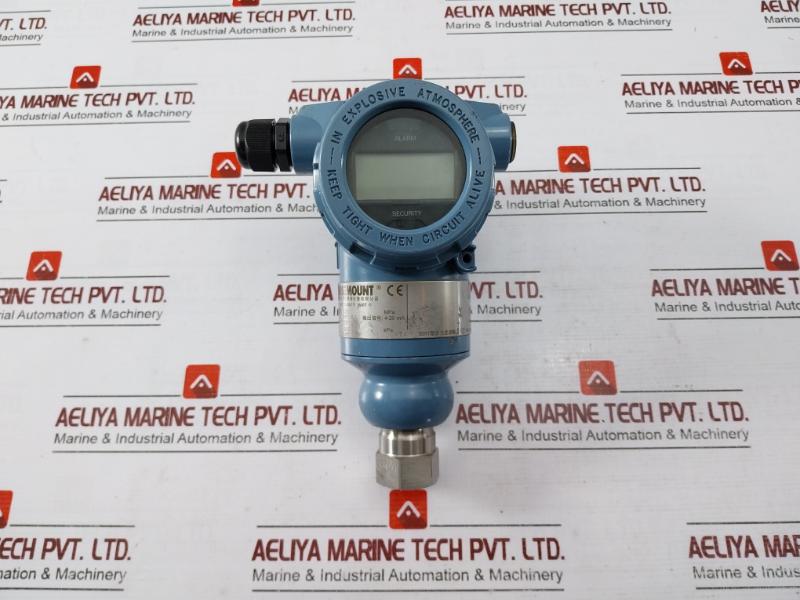 Rosemount Tg3A2B21Am5 Hart 3051 Pressure Transmitter 4-20 Ma Rev Aa 0-1600 Kpa