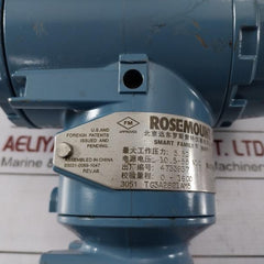 Rosemount Tg3A2B21Am5 Hart 3051 Pressure Transmitter 4-20 Ma Rev Aa 0-1600 Kpa