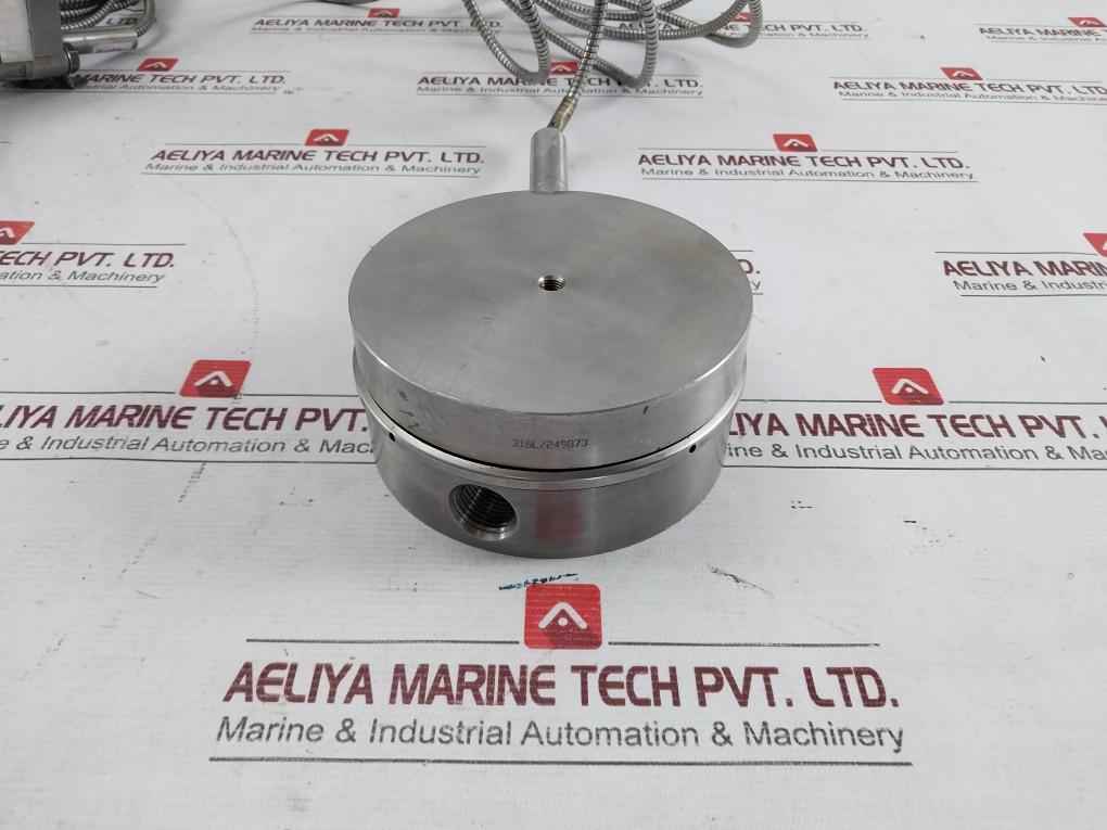 Rosemount 3051 Cd2A22A1As2M5B4I1T1Q4Q8 Pressure Transmitter W/ Diaphragm Seal