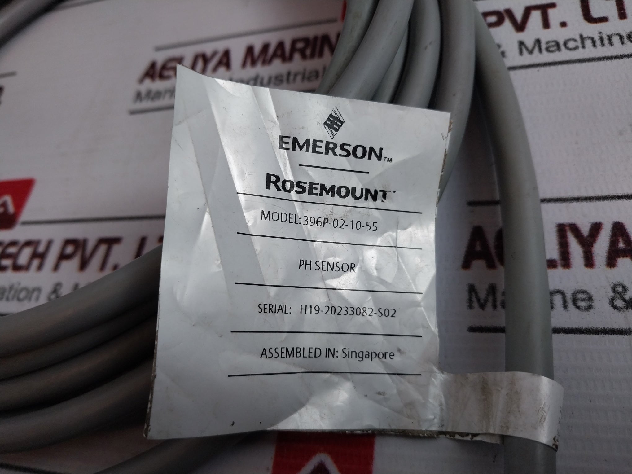 Rosemount 396P-02-10-55 Ph Sensor 9200274