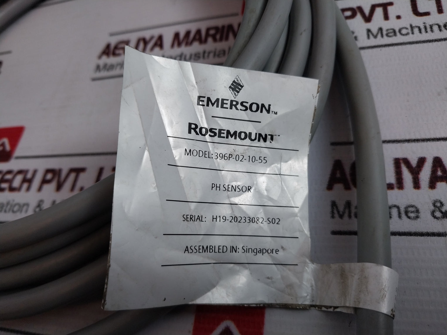 Rosemount 396P-02-10-55 Ph Sensor 9200274