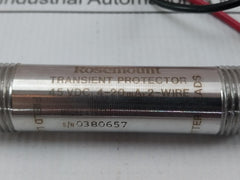 Rosemount 470D1 300 Series Transient Protector 45V Dc 4-20Ma