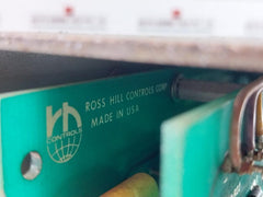 Ross Hill 0001-2639-00 Dc Control Module Series X