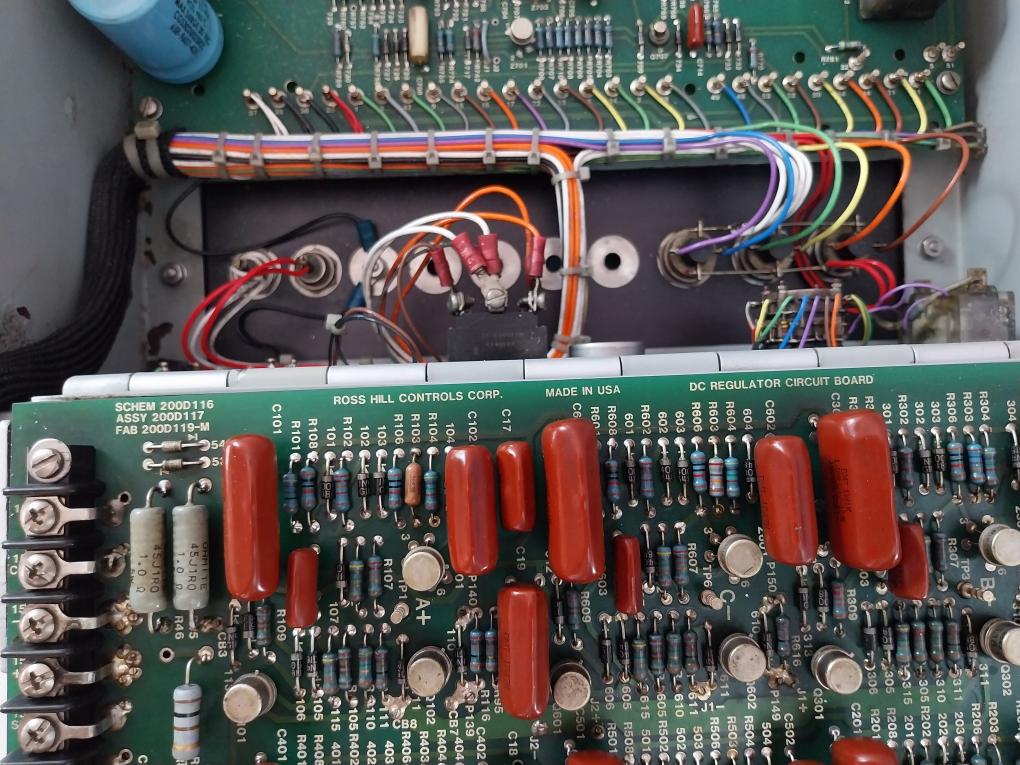 Ross Hill Controls X Dc Control Module Rev. C 0522-2400-21
