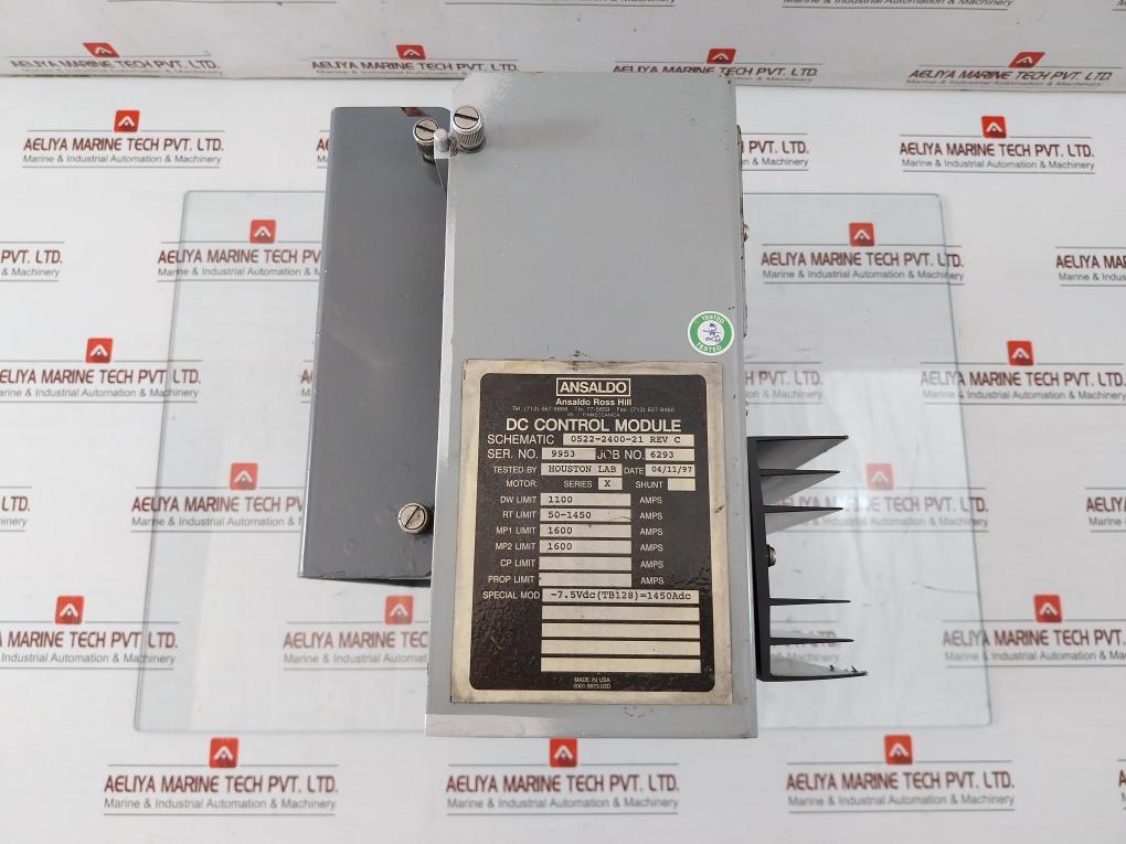 Ross Hill Controls X Dc Control Module Rev. C 0522-2400-21