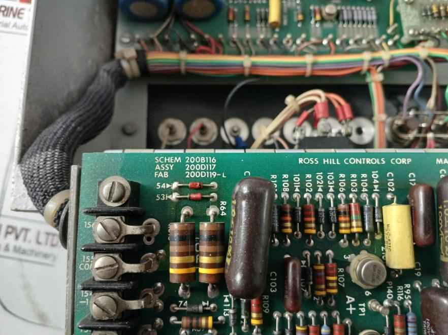 Ross Hill 0522-2400 Dc Control Module Rev A-c 0905-1528-01 (Not Working)