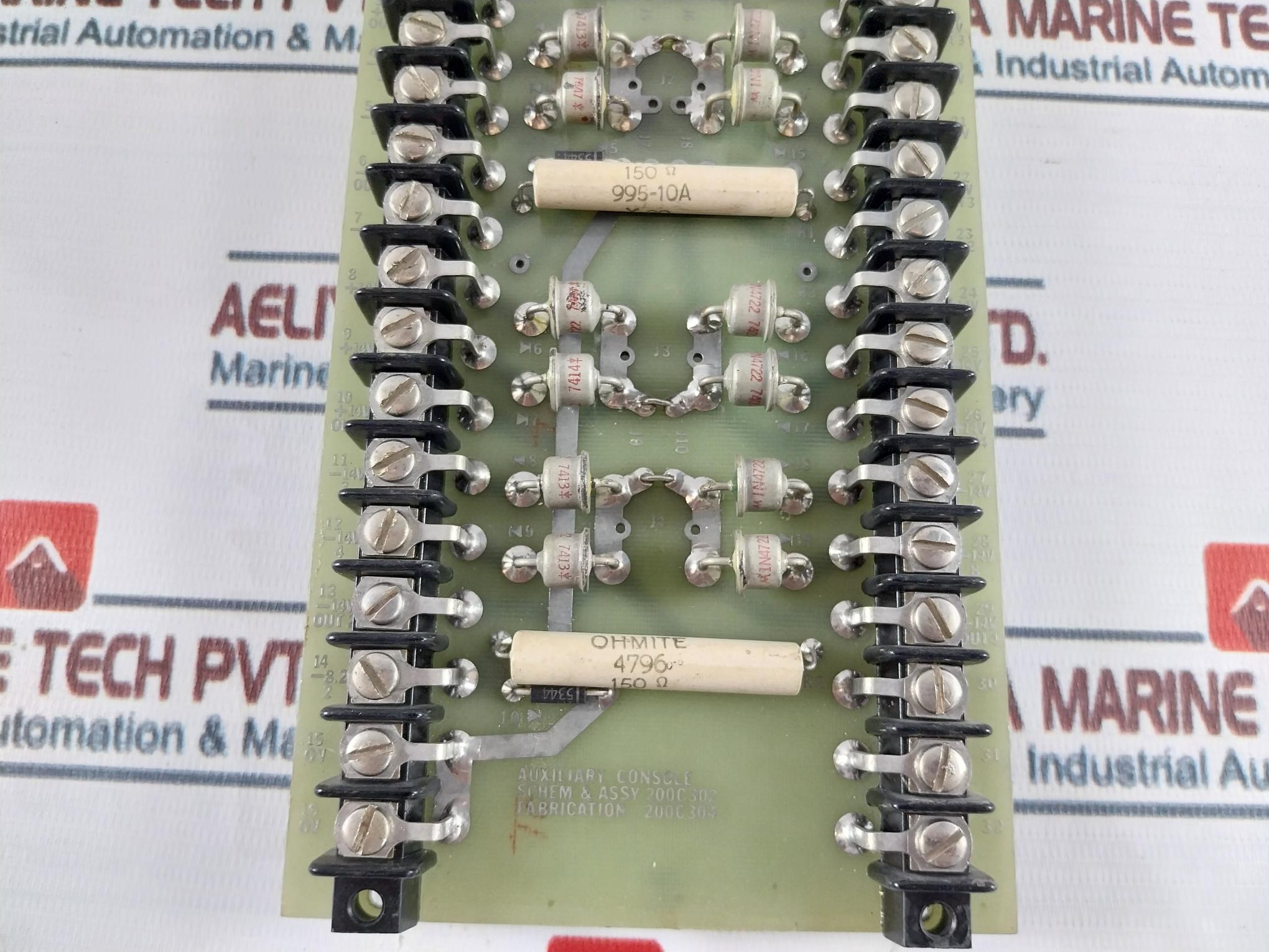 Ross Hill 200C302 Auxiliary Console Pcb