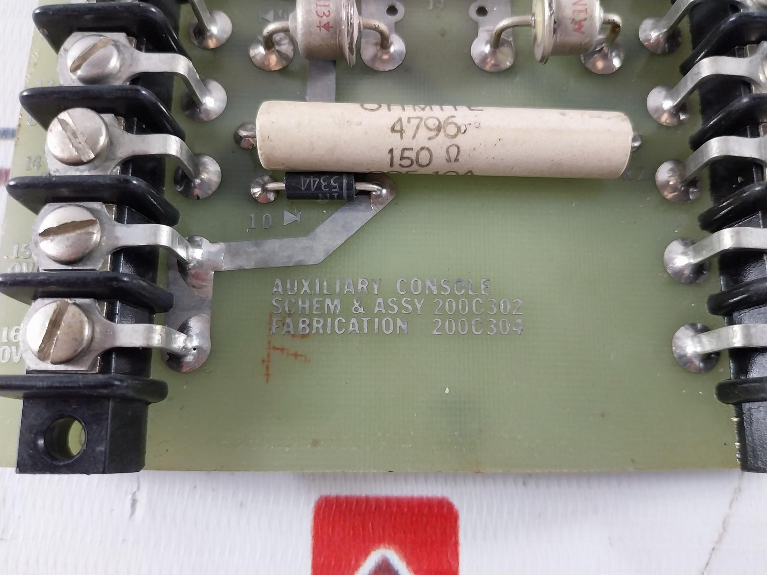 Ross Hill 200C302 Auxiliary Console Pcb