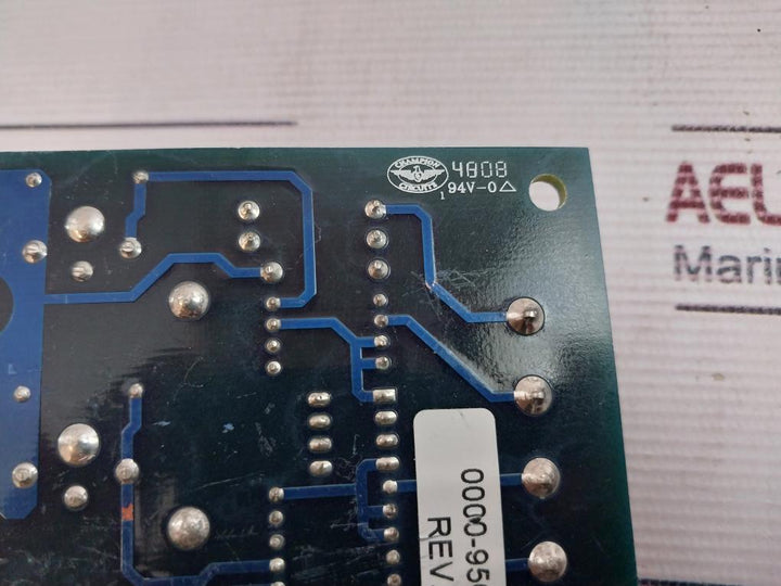 Ross Hill Controls 0000-9562-00 4 Solid State Relay Ckt Board