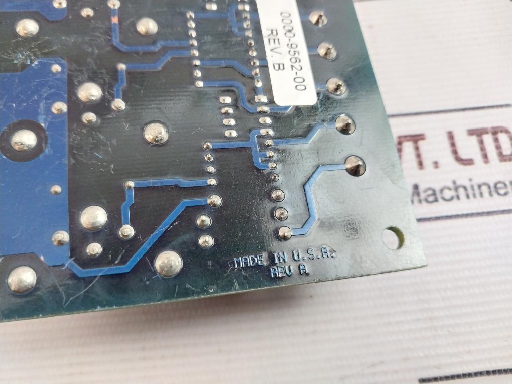 Ross Hill Controls 0000-9562-00 4 Solid State Relay Ckt Board