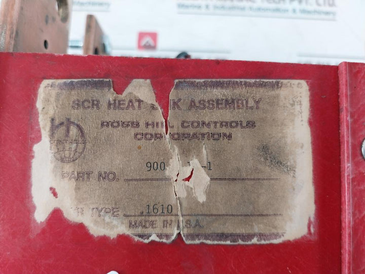 Ross Hill Controls 0100-0150-01 Scr Sink Assembly 867.100.0101