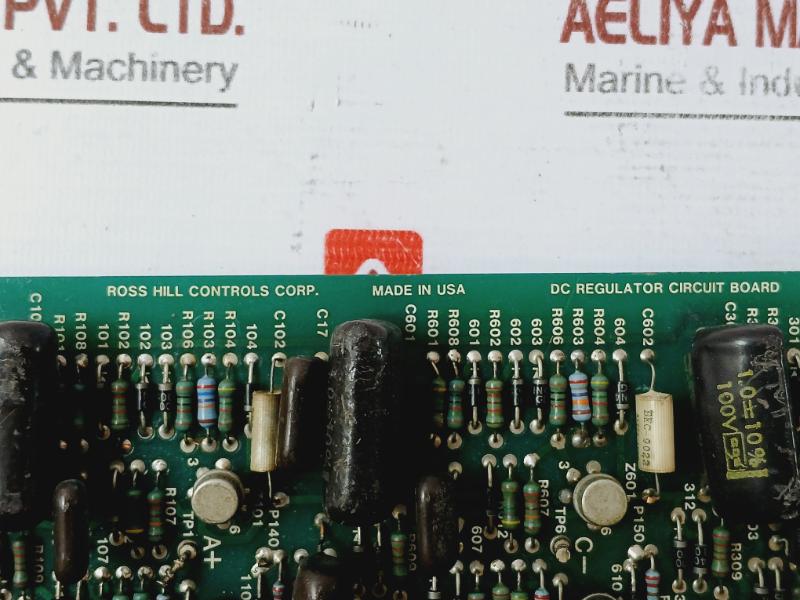 Ross Hill Controls 200d117 Dc Regulator Circuit Board