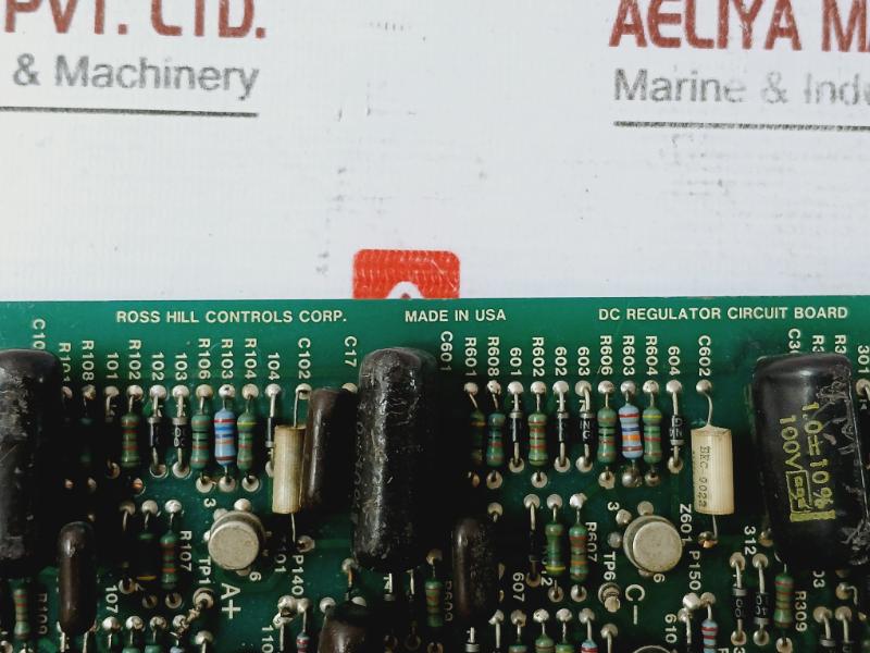 Ross Hill Controls 200D117 DC Regulator Circuit Board