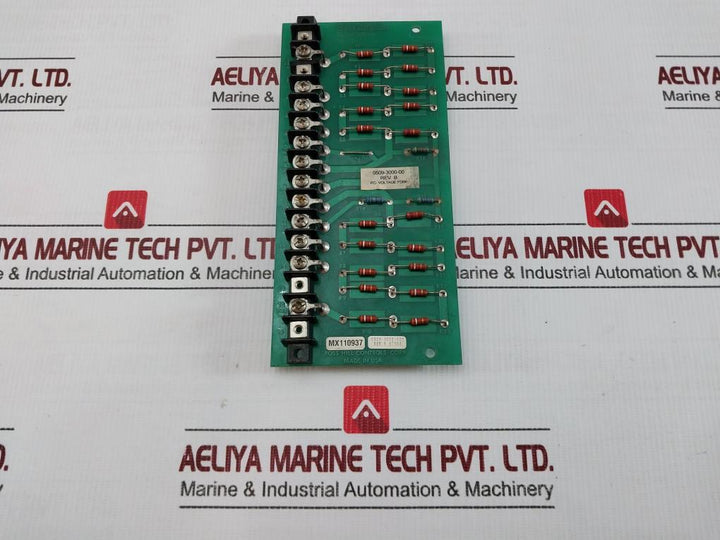 Ross Hill Controls Voltage Feedback Pcb Module 200D343 Rev-b