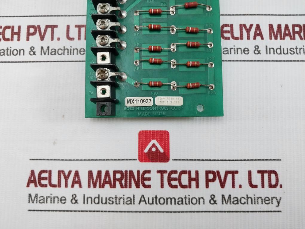Ross Hill Controls Voltage Feedback Pcb Module 200D343 Rev-b
