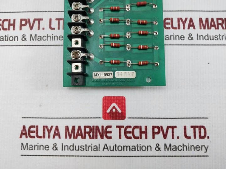 Ross Hill Controls Voltage Feedback Pcb Module 200D343 Rev-b