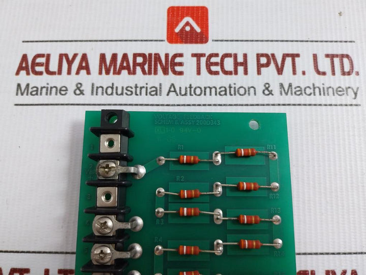 Ross Hill Voltage Feedback Pcb Assembly 200D343