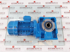 Rossi Motoriduttori Ms711-4 3-phase Motor & Brake W/ Mriv 62 U02A Gear Box 50Hz