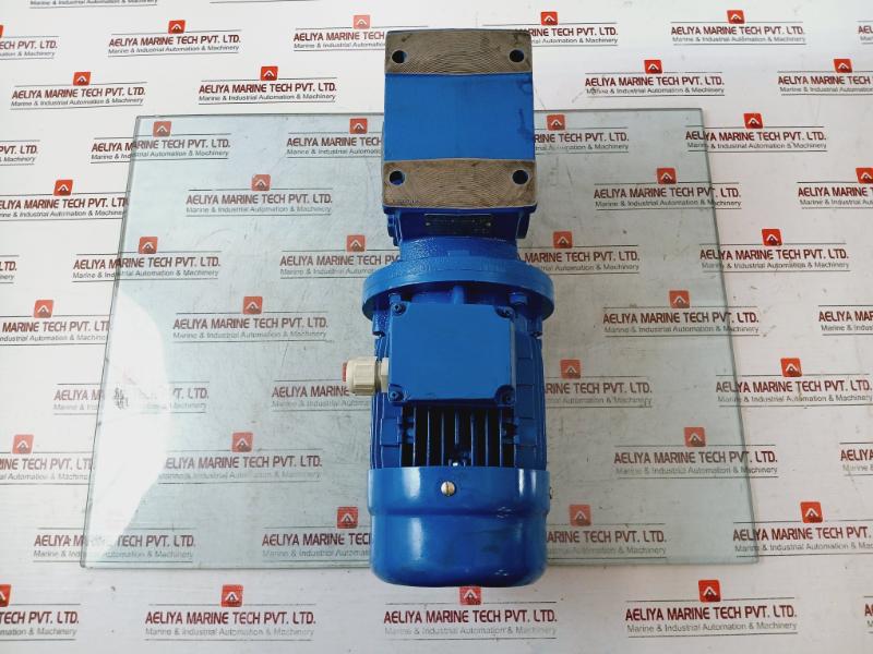 Rossi Motoriduttori Ms711-4 3-phase Motor & Brake W/ Mriv 62 U02a Gear Box