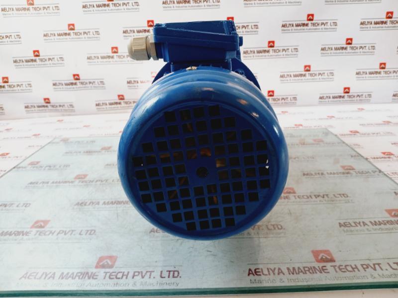 Rossi Motoriduttori Ms711-4 3-phase Motor & Brake W/ Mriv 62 U02a Gear Box