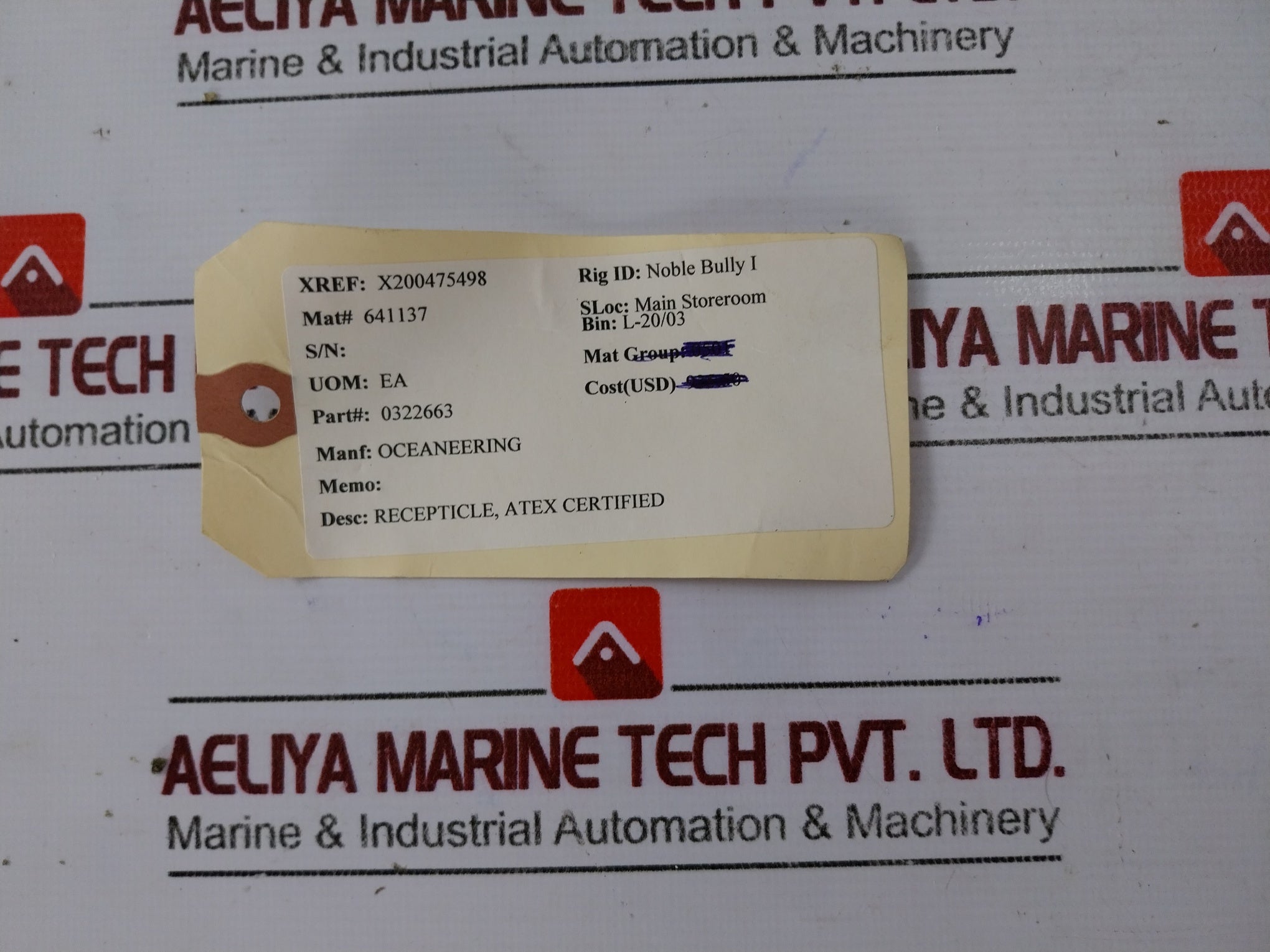 Rota Engineering De2 Connector Baseefa06Atex0094X 250 Vac/6 A 60Vdc/5A