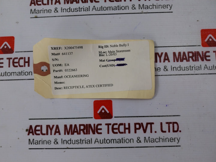 Rota Engineering De2 Connector Baseefa06Atex0094X 250 Vac/6 A 60Vdc/5A