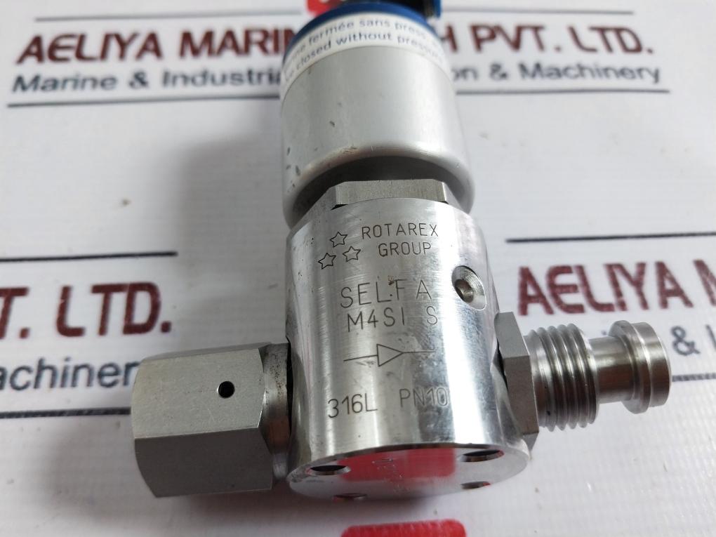 Rotarex M4si S Diaphragm Line Valve 316l Pn 10