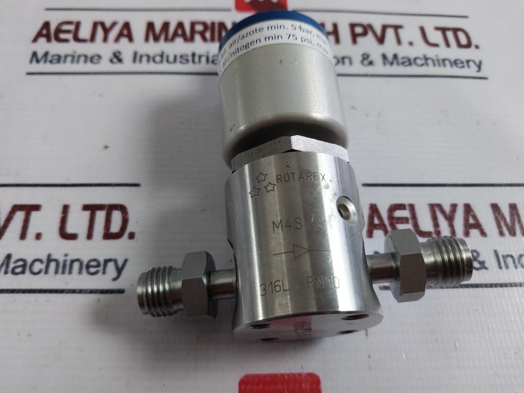 Rotarex M4si S High Purity Diaphragm Valve 316l Pn 10