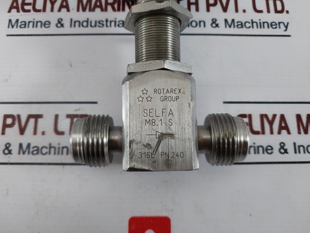 Rotarex M8.1 S Diaphragm Valve 316l Pn240