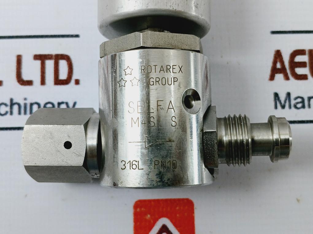 Rotarex Selfa M4Si S Diaphragm Line Valve 316L Pn10