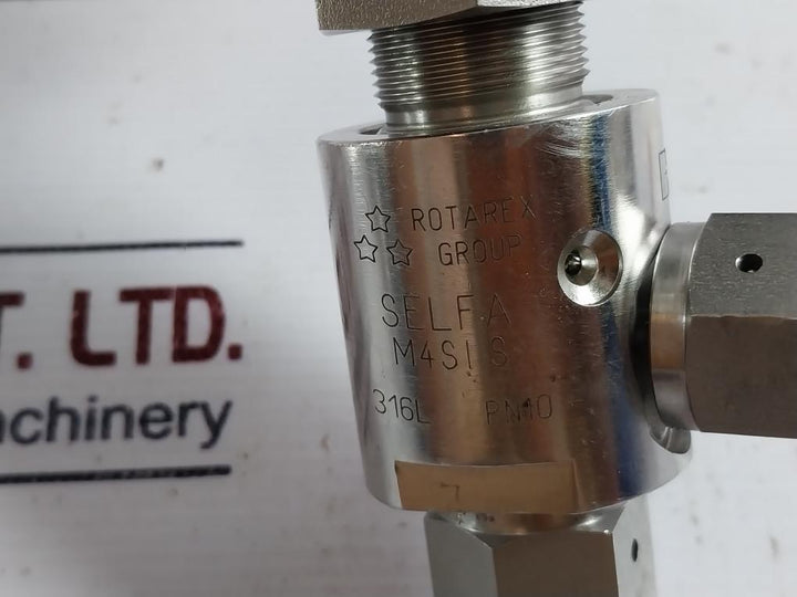 Rotarex Selfa M4si S Diaphragm Line Valve
