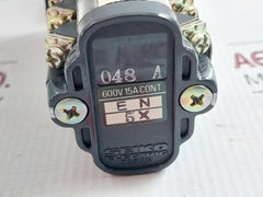 Rotary Cam Switch En-5X 048A Seiko Electric 600V 15A