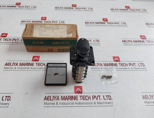 Rotary Cam Switch En-5X 048A Seiko Electric 600V 15A