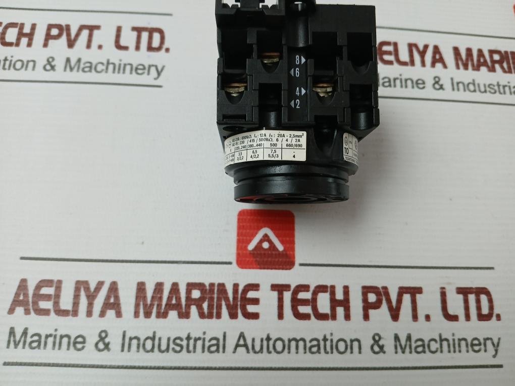 Rotary Cam Switch T0-2-1 Moeller 14A 600Vac