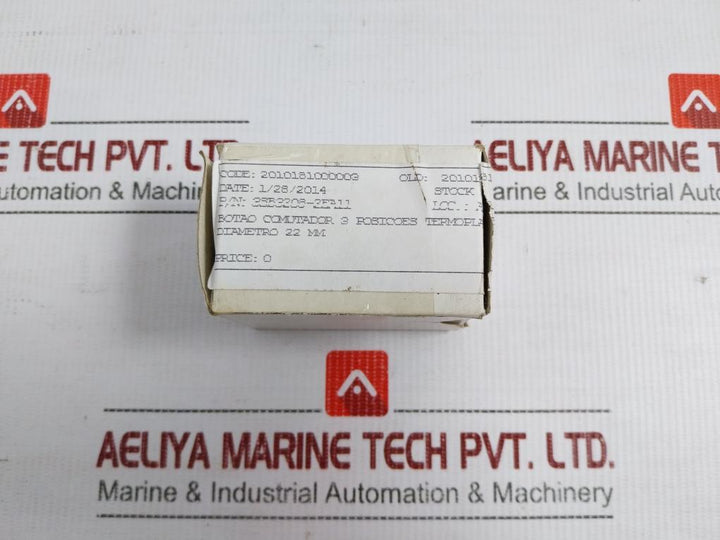 Rotary Selector Switch With Contact Block Base 3Sb3208-2Ea11 Siemens 400V 50Hz