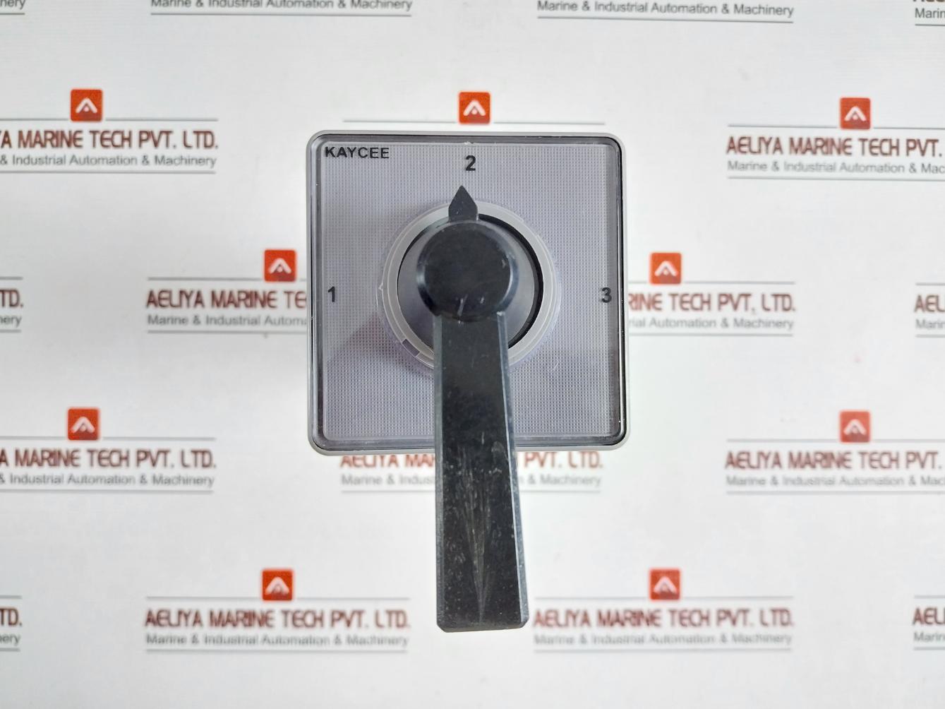 Rotary Switch 40A, 440V Brand Kaycee Srpm3825Kr2/Ta3