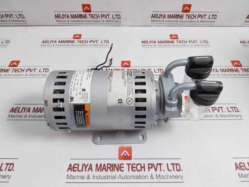 Rotary Vane Vacuum Pump 60/50Hz 220-240 Volt Gast 1531-107B-g289X